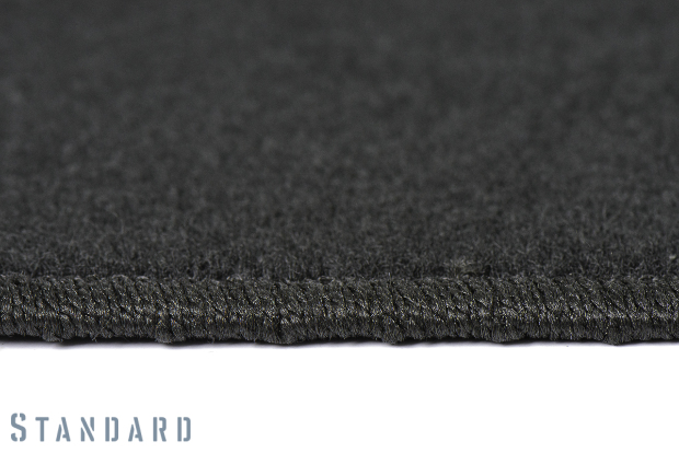 Коврики текстильные "Стандарт" для Hyundai Solaris II (седан / HCR) 2017 - 2020, черные, 1шт.