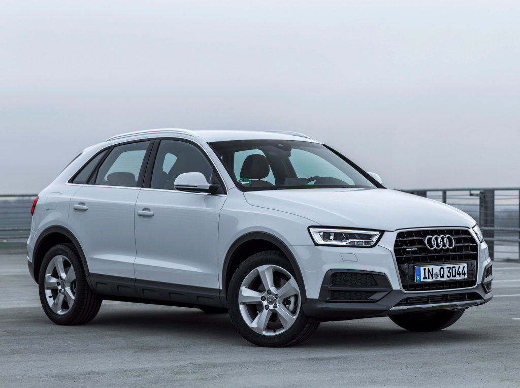 Audi q3 коричневая