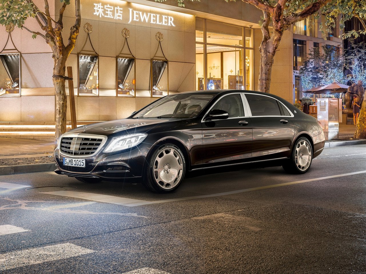 S класс фото Коврики текстильные в салон Mercedes-Benz Maybach S -Класс (седан / x222) 2014 -