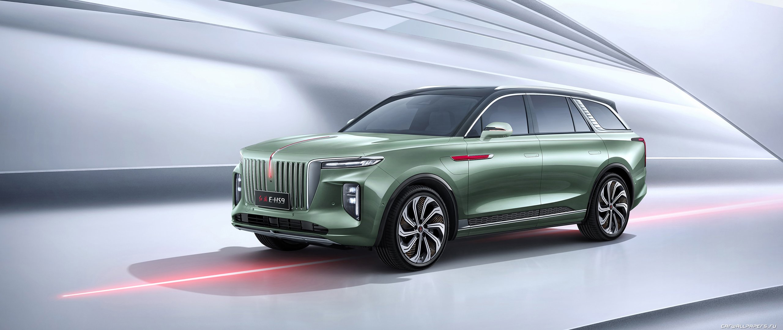 Премиум SUV Hongqi hs7 интерьер