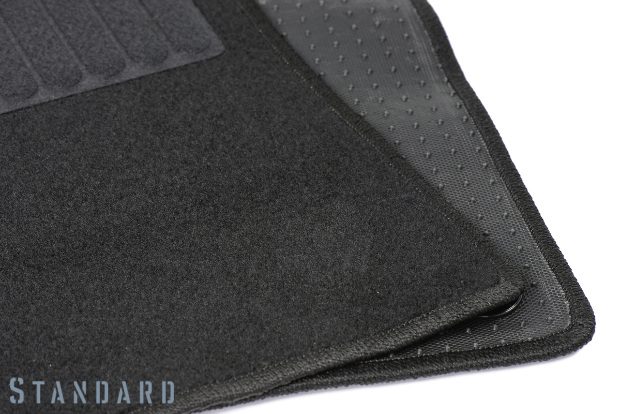Коврики текстильные "Стандарт" для Audi A4 (универсал / 8K5) 2007 - 2011, черные, 4шт.