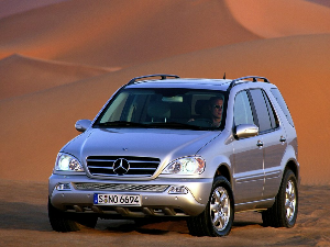 Коврики текстильные для Mercedes-Benz M-Class I (suv / W163) 2001 - 2005