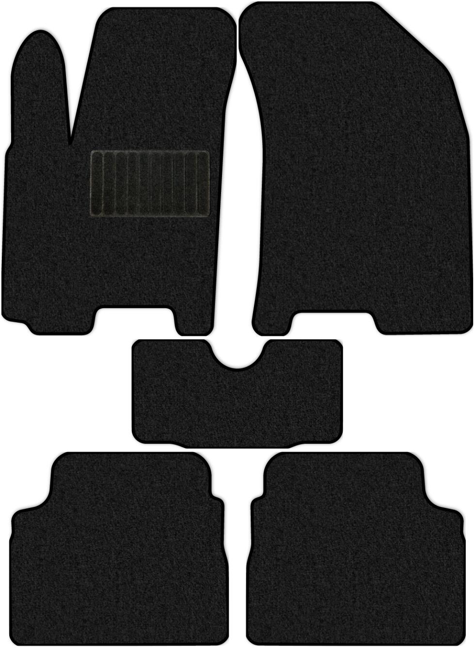Коврики текстильные в салон Chevrolet Aveo I (седан / T250) 2005 - 2011