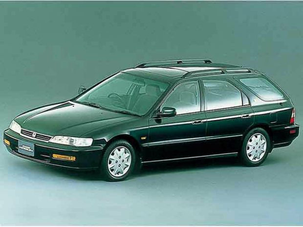 Коврики ЭВА "EVA ромб" для Honda Accord 1993 - 1997, серые, 4шт.
