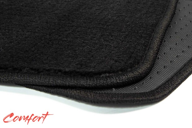 Коврики текстильные "Комфорт" для BMW X1 sDrive  I (suv / E84) 2009 - 2012, черные, 5шт.