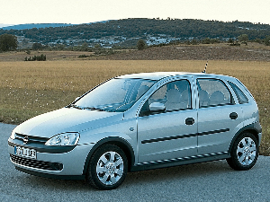 Коврики текстильные для Opel Corsa (хэтчбек 5 дв / C) 2000 - 2003