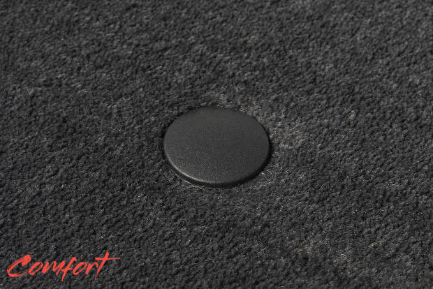 Коврики текстильные "Комфорт" для Nissan X-Trail III (suv / T32) 2013 - 2019, темно-серые, 5шт.
