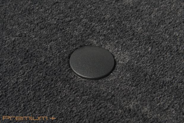 Коврики текстильные "Премиум+" для Citroen Berlingo (пассажирский / M59) 2002 - 2012, темно-серые, 2шт.