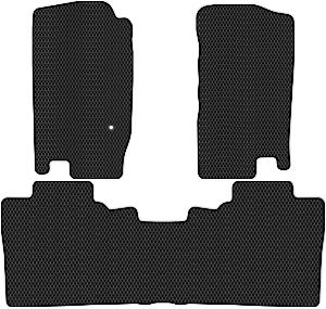 Коврики ЭВА "Ромб" для Ford Explorer III (suv / U152) 2001 - 2005, черные, 3шт.