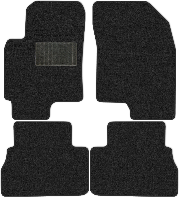 Коврики текстильные "Комфорт" для Chevrolet Epica (седан) 2009 - 2013, темно-серые, 4шт.