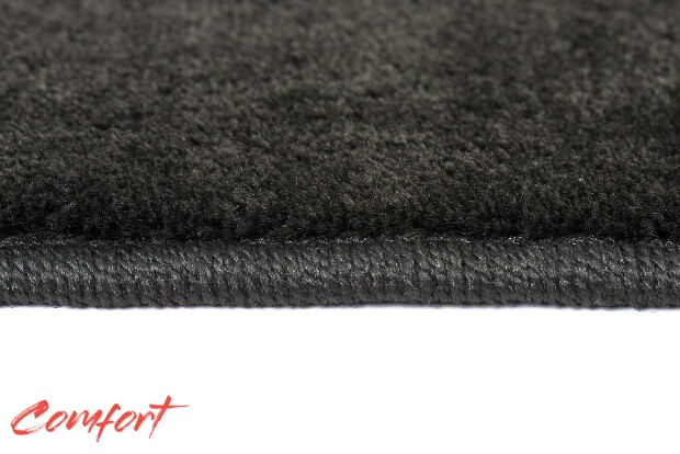 Коврики текстильные "Комфорт" для Mazda 5 III (минивэн / CW) 2010 - 2015, черные, 3шт.