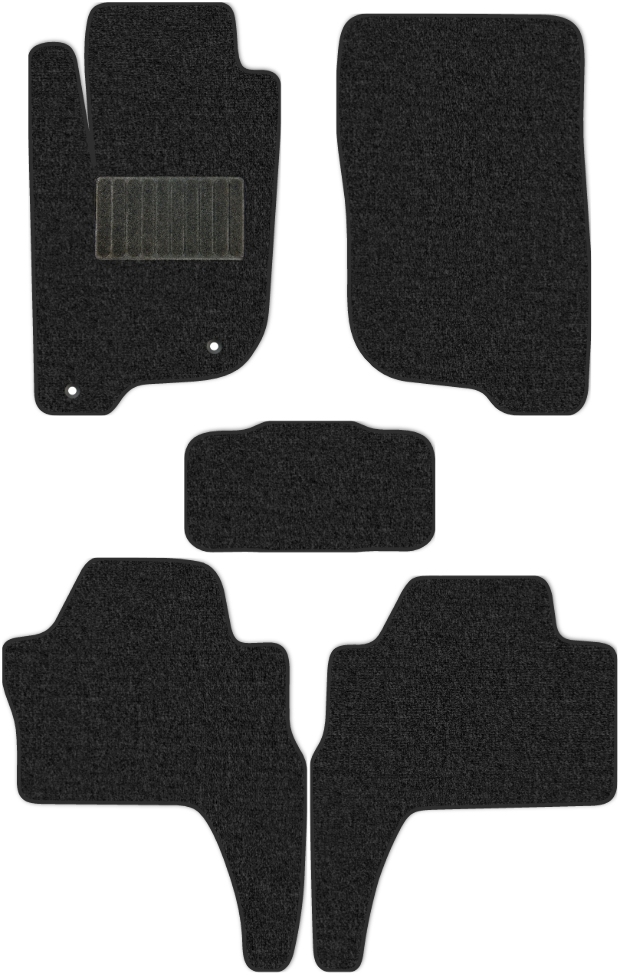 Коврики текстильные "Классик" для Mitsubishi Pajero Sport III (suv) 2016 - Н.В., темно-серые, 5шт.
