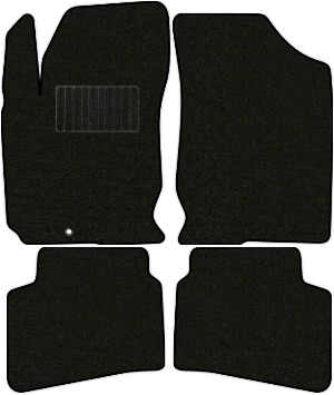 Коврики "Классик" в салон Hyundai i30 I (хэтчбек 5 дв / FD) 2010 - 2011, черные 4шт.