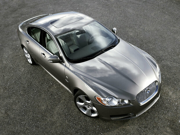 Коврики текстильные "Стандарт" для Jaguar XF I (седан / X250) 2007 - 2011, черные, 4шт.