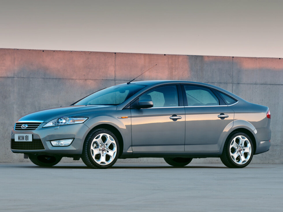 Коврики ЭВА "EVA сота" для Ford Mondeo IV (седан / BD) 2007 - 2010, черные, 5шт.