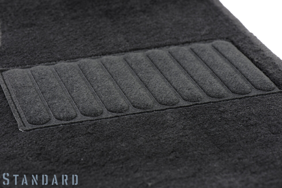 Коврики текстильные "Стандарт" для Kia Ceed II (универсал / JD) 2012 - 2016, черные, 5шт.