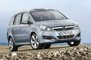 Коврики EVA для Opel Zafira (минивэн / B) 2007 - 2015