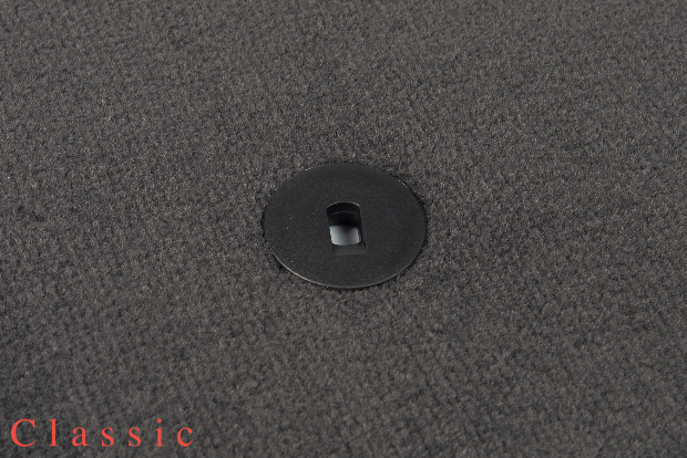 Коврики текстильные "Классик" для Kia Rio X-Line I (хэтчбек 5 дв) 2017 - 2021, темно-серые, 5шт.