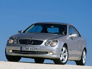 Коврики EVA для Mercedes-Benz CLK-Class II (купе / C209) 2002 - 2005