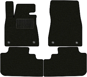 Коврики текстильные "Классик" для Lexus RX350 IV (suv / GGL25) 2019 - Н.В., черные, 4шт.