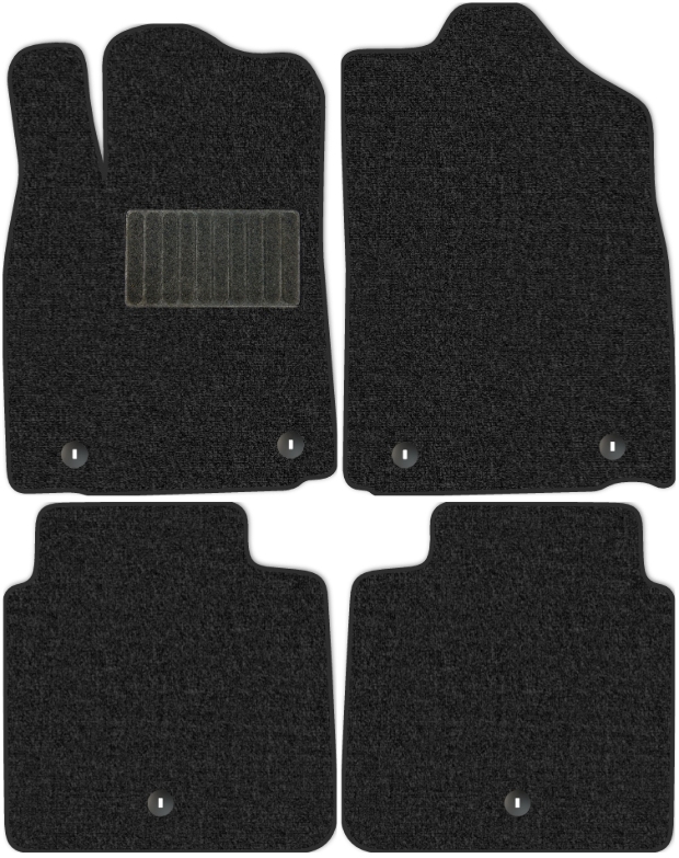 Коврики текстильные "Классик" для Lexus ES250 (седан / XV60) 2015 - 2018, темно-серые, 4шт.