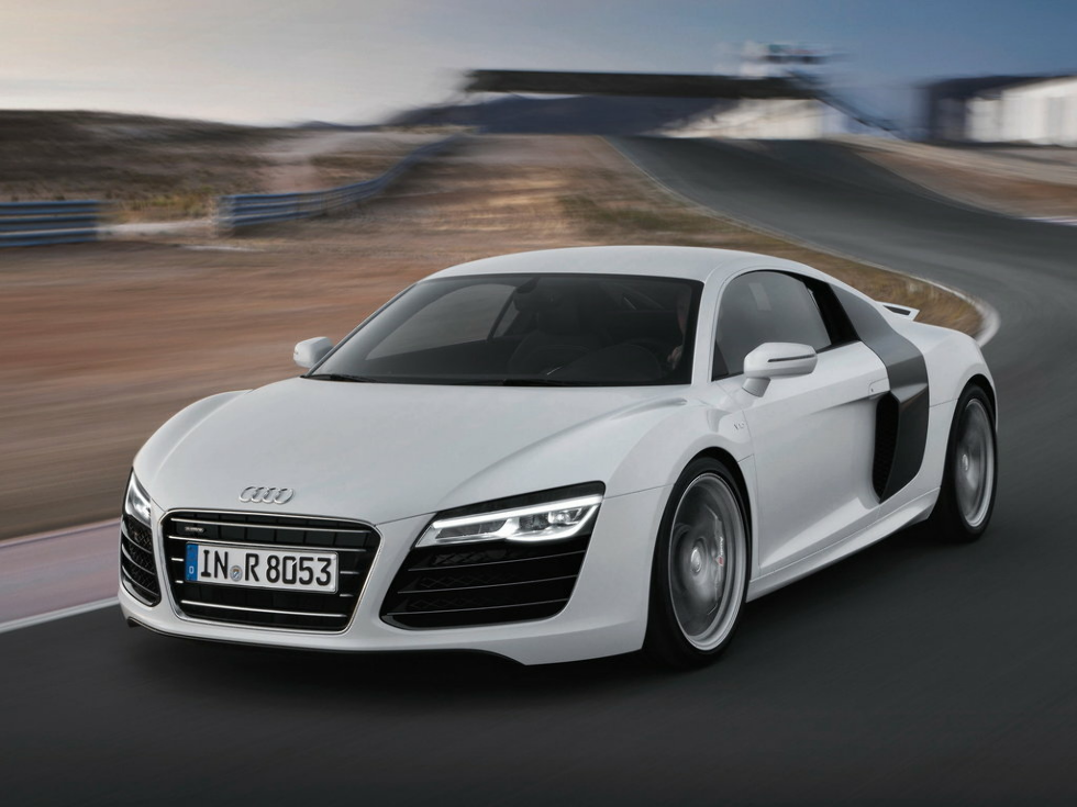 Коврики ЭВА "EVA сота" для Audi R8 (купе / 42) 2009 - 2016, черные, 2шт.