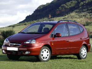 Коврики EVA для Chevrolet Rezzo (минивэн) 2004 - 2008