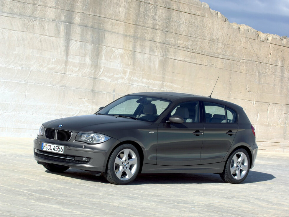 Коврики ЭВА "EVA ромб" для BMW 1-Series I (хэтчбек 5 дв / E87) 2007 - 2011, серые, 4шт.